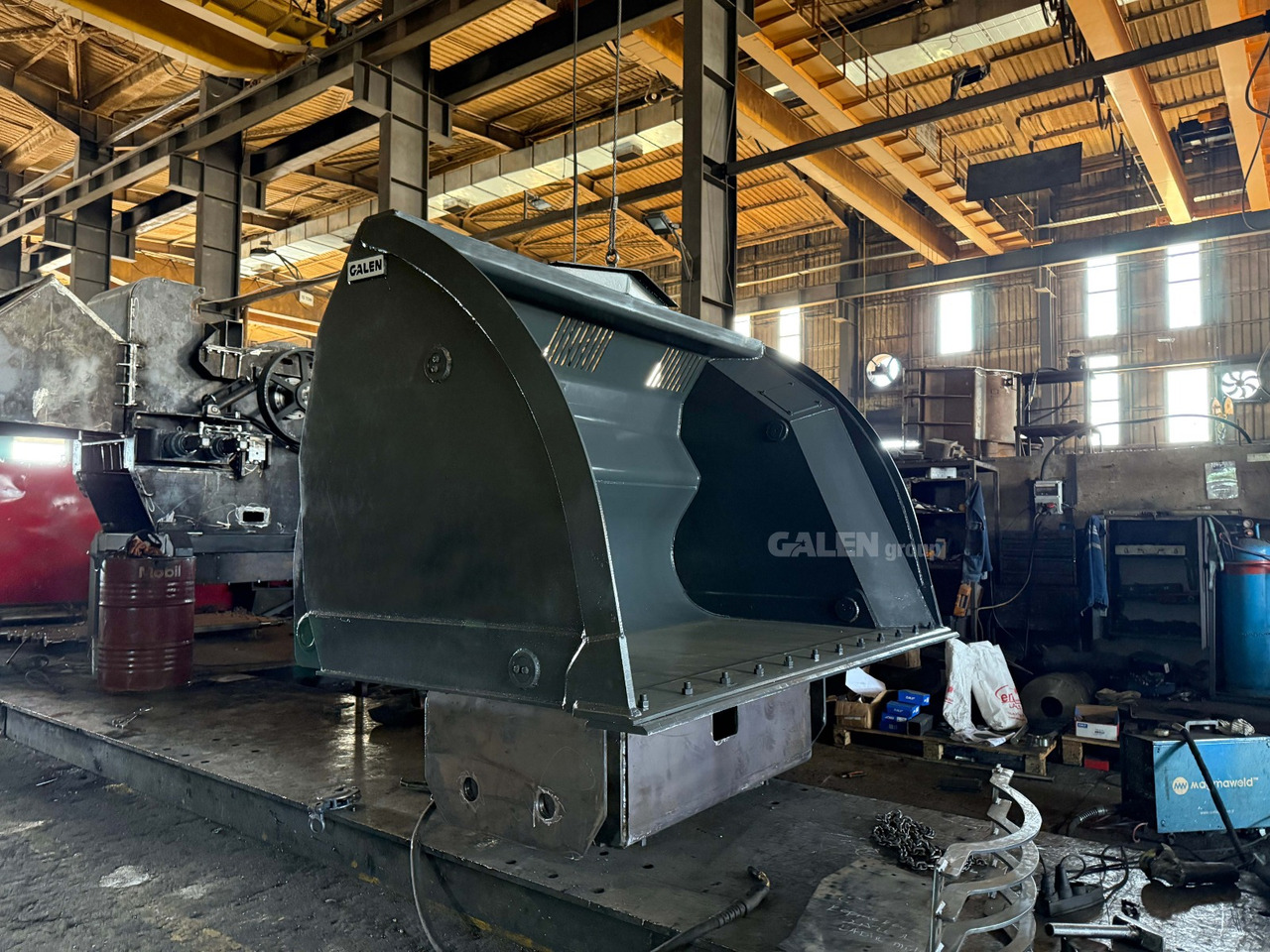 Volvo L60 High Dump Bucket - Loader bucket for Construction machinery: picture 2 Volvo L60 High Dump Bucket - Loader bucket for Construction machinery: picture 2