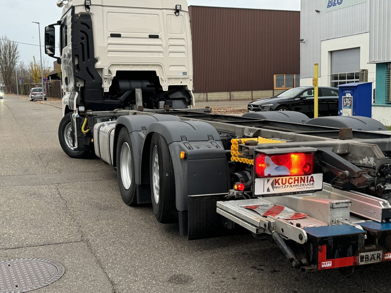 MAN TGX 26.500 XLX Lenkachse BDF 7,15-7,45 u-LBW 2t - Container transporter/ Swap body truck: picture 2 MAN TGX 26.500 XLX Lenkachse BDF 7,15-7,45 u-LBW 2t - Container transporter/ Swap body truck: picture 2
