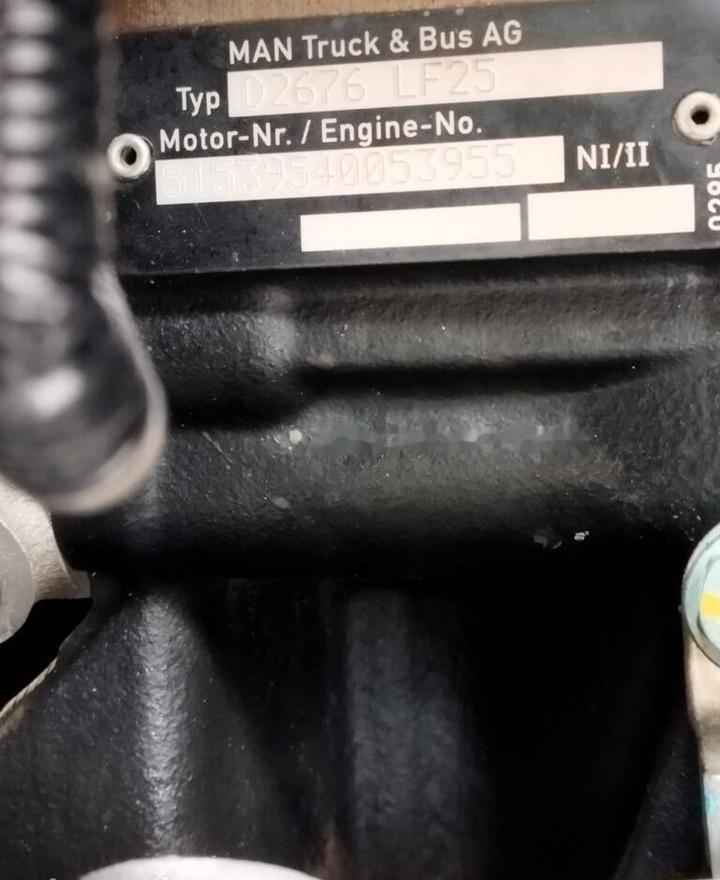MAN TGX TGS TGA EURO 6 D2676LF25 MAN D2676LF25 truck - Engine for Truck: picture 1 MAN TGX TGS TGA EURO 6 D2676LF25 MAN D2676LF25 truck - Engine for Truck: picture 1