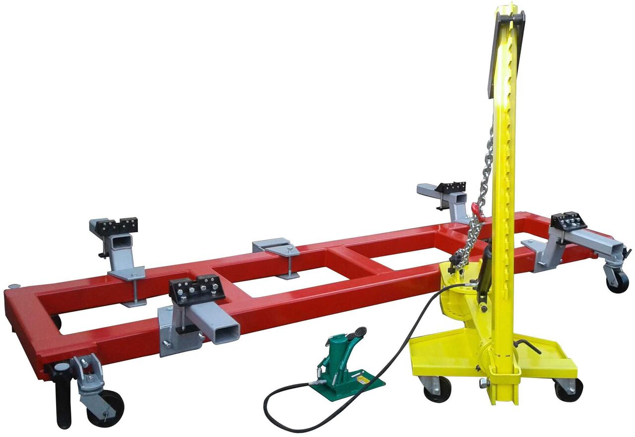 Tapka Bodywork Straightening Bench with Dozer (3000x920) / Tapka Karosserie Richtbank mit Dozer (3000x920) / Tapka Karosářská Rovnáci Lavička s Dozerem (3000x920) / Tapka Banc de Dreptare Caroserie cu - Tractor unit: picture 1 Tapka Bodywork Straightening Bench with Dozer (3000x920) / Tapka Karosserie Richtbank mit Dozer (3000x920) / Tapka Karosářská Rovnáci Lavička s Dozerem (3000x920) / Tapka Banc de Dreptare Caroserie cu - Tractor unit: picture 1