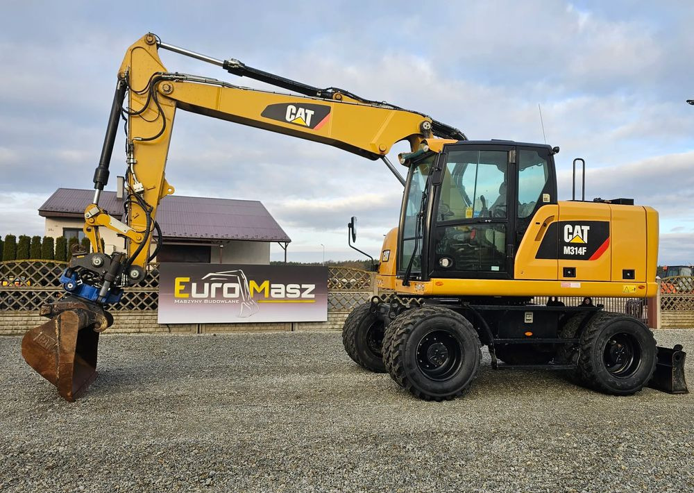 Caterpillar M314F, 2019 ROK, 5600 MTH, GŁOWICA SMP - Wheel excavator: picture 1 Caterpillar M314F, 2019 ROK, 5600 MTH, GŁOWICA SMP - Wheel excavator: picture 1