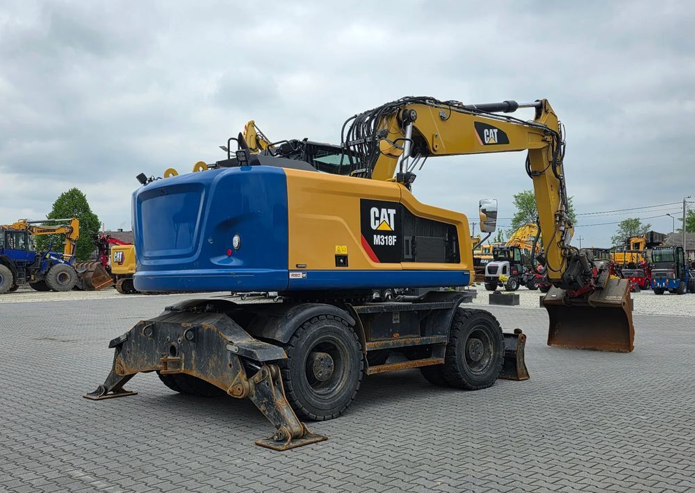 Caterpillar M318F, 2018 ROK, PODPORY + PŁUG, ROTOTILT - Wheel excavator: picture 5 Caterpillar M318F, 2018 ROK, PODPORY + PŁUG, ROTOTILT - Wheel excavator: picture 5