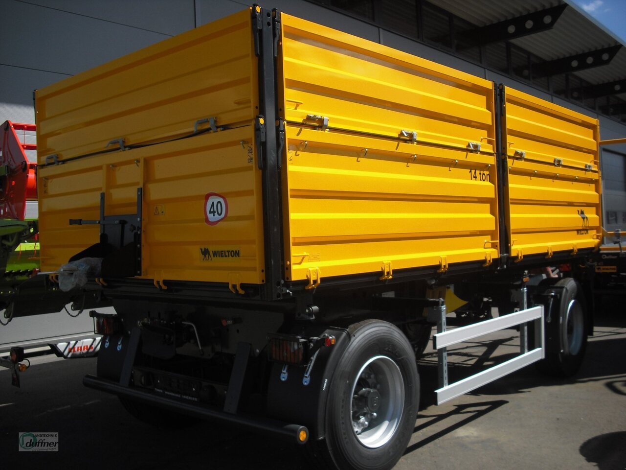 WIELTON PRS-1W14 - Farm tipping trailer/ Dumper: picture 4 WIELTON PRS-1W14 - Farm tipping trailer/ Dumper: picture 4