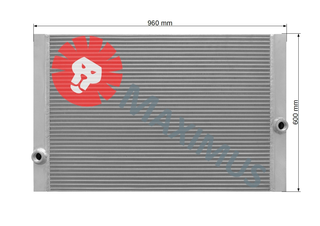 ALUP LARGO75 ALLEGRO75 - Radiator for Air compressor: picture 3 ALUP LARGO75 ALLEGRO75 - Radiator for Air compressor: picture 3