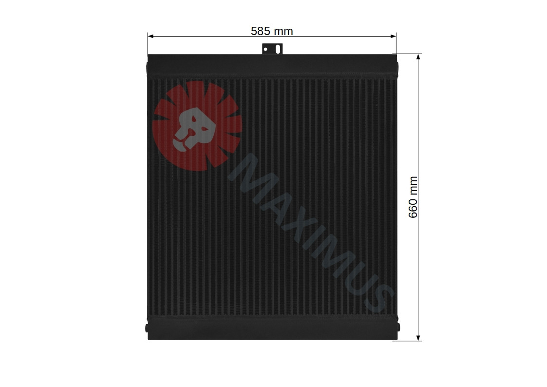 CLAAS COMMANDOR 114 , 115 , CROP TIGER 30 , DOMNATOR 76 , 78 , 88 , 96 , 98 , 106 , 108 , 118 , JAGUAR 682 , MEGA 202 , 203 ,204 - Oil cooler for Harvester: picture 4 CLAAS COMMANDOR 114 , 115 , CROP TIGER 30 , DOMNATOR 76 , 78 , 88 , 96 , 98 , 106 , 108 , 118 , JAGUAR 682 , MEGA 202 , 203 ,204 - Oil cooler for Harvester: picture 4