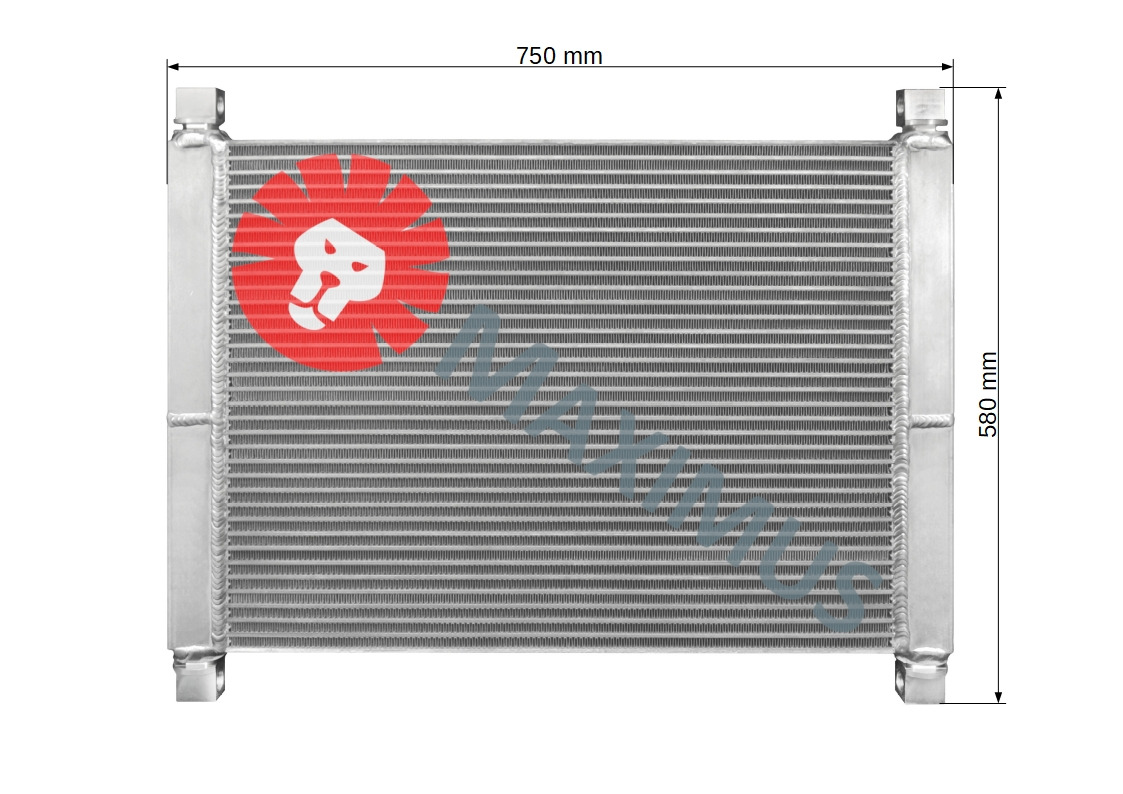 JCB - Oil cooler for Construction machinery: picture 2 JCB - Oil cooler for Construction machinery: picture 2