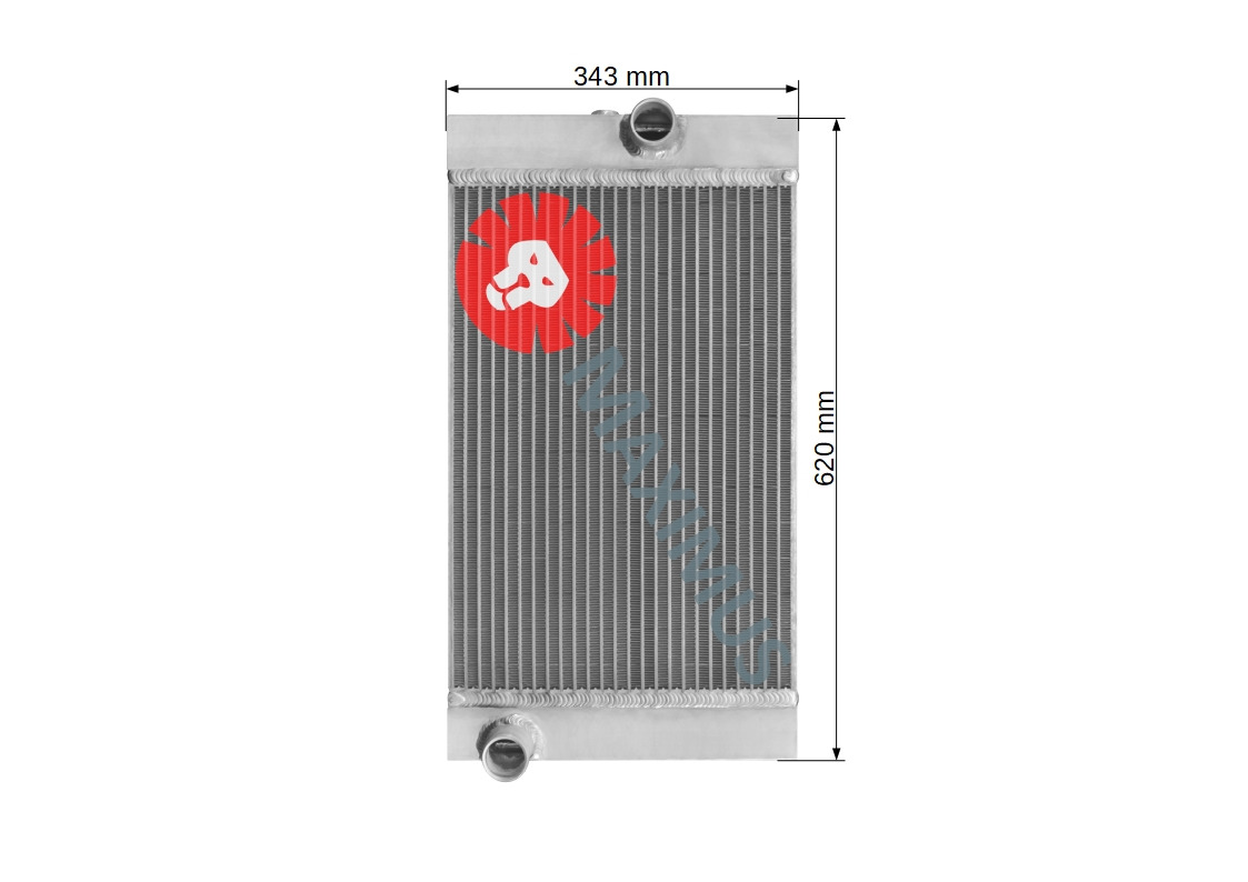 MANITOU MLT523 - Radiator for Telescopic handler: picture 3 MANITOU MLT523 - Radiator for Telescopic handler: picture 3