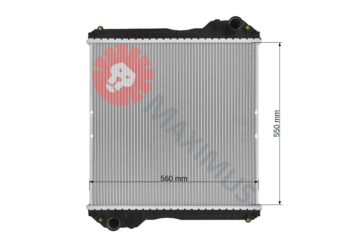 MASSEY FERGUSON 6290 - Radiator for Agricultural machinery: picture 3 MASSEY FERGUSON 6290 - Radiator for Agricultural machinery: picture 3