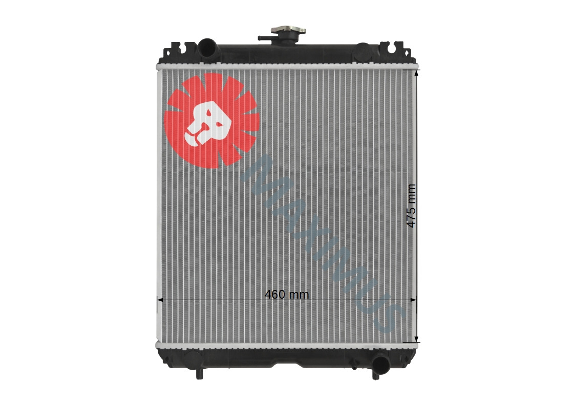 YANMAR F455 F605 - Radiator for Farm tractor: picture 3 YANMAR F455 F605 - Radiator for Farm tractor: picture 3