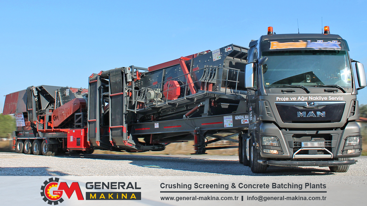 New Mobile crusher GENERAL MAKİNA Limestone Crushing Plant: picture 6