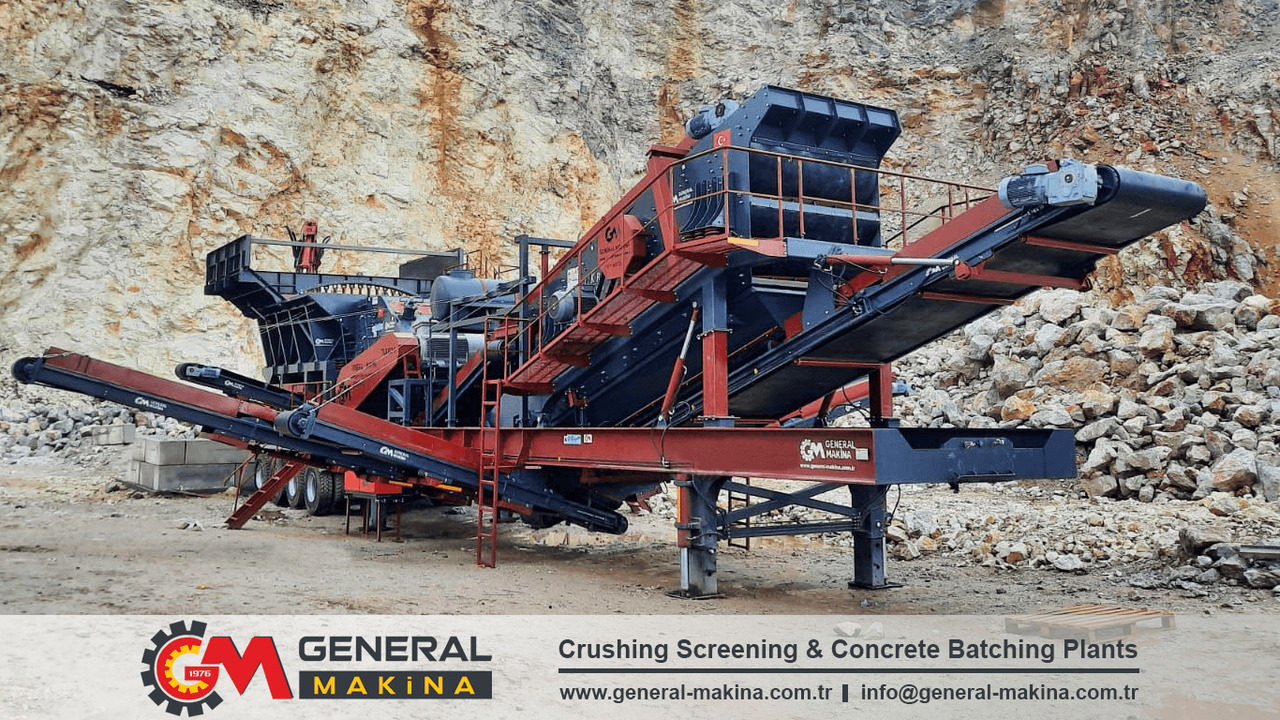 GENERAL MAKİNA Mobile Crushers For Sale - Mobile crusher: picture 3 GENERAL MAKİNA Mobile Crushers For Sale - Mobile crusher: picture 3