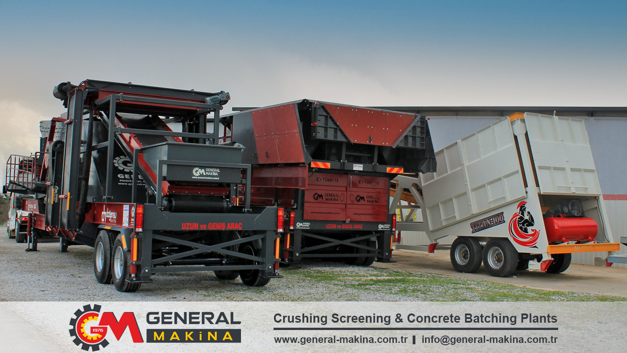 GENERAL MAKİNA Mobile Crushers For Sale - Mobile crusher: picture 5 GENERAL MAKİNA Mobile Crushers For Sale - Mobile crusher: picture 5
