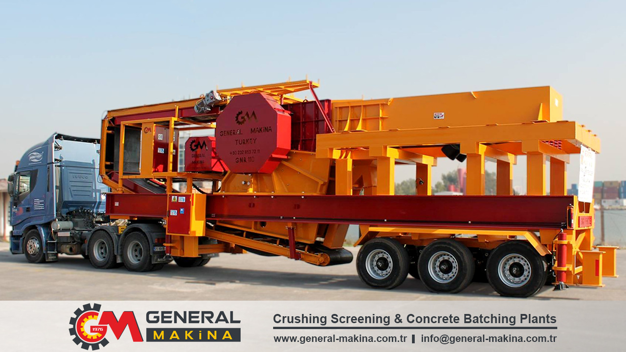 GENERAL MAKİNA Mobile Crushing System With Jaw Crusher - Jaw crusher: picture 2 GENERAL MAKİNA Mobile Crushing System With Jaw Crusher - Jaw crusher: picture 2