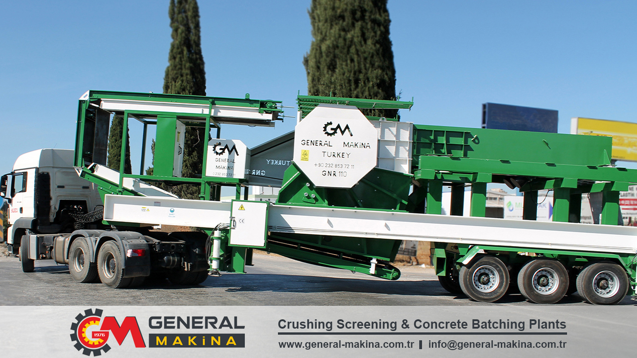 GENERAL MAKİNA Portable Hard Rock Crusher - Jaw crusher: picture 5 GENERAL MAKİNA Portable Hard Rock Crusher - Jaw crusher: picture 5