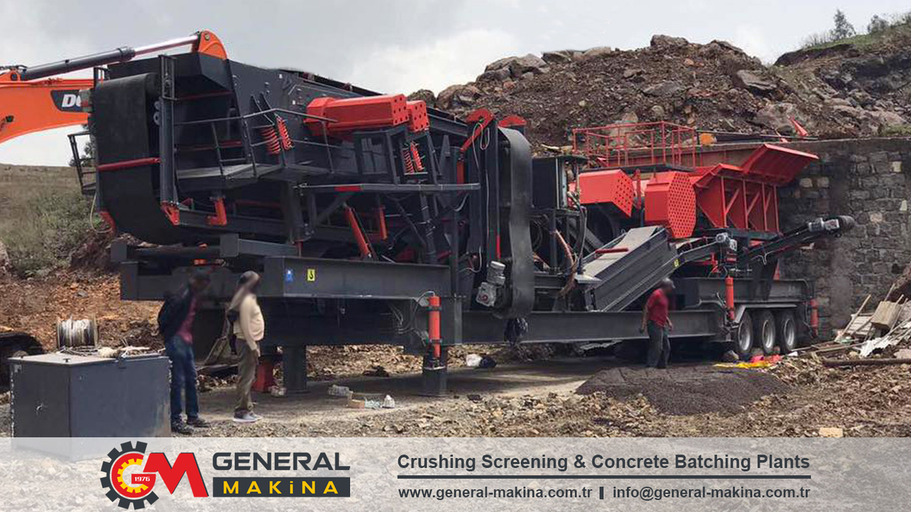 General Makina 944 Mobile Crushing Plant With Cone Crusher - Cone crusher: picture 1 General Makina 944 Mobile Crushing Plant With Cone Crusher - Cone crusher: picture 1
