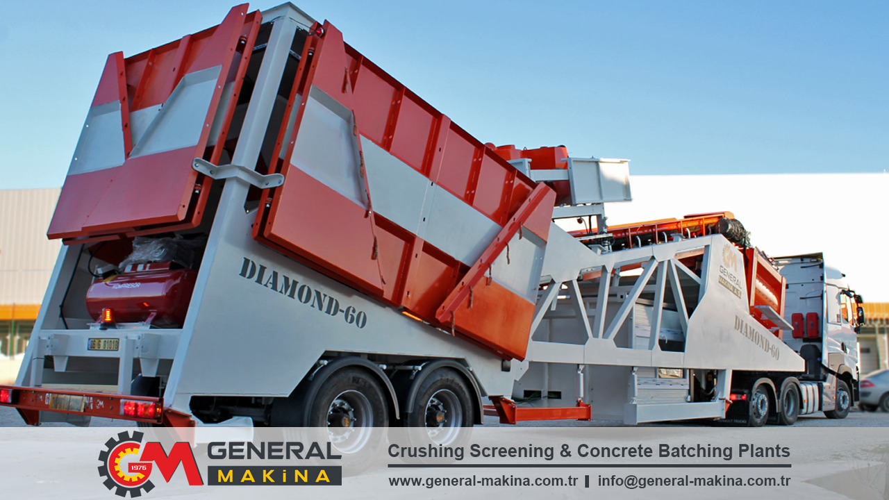 General Makina Diamond 60 m3 Mobile Concrete Batching Plant - Concrete plant: picture 2 General Makina Diamond 60 m3 Mobile Concrete Batching Plant - Concrete plant: picture 2