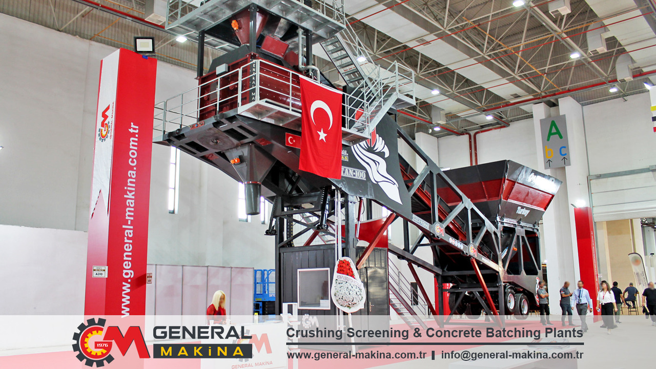 General Makina Titan 100 m3 Mobile Concrete Batching Plant - Concrete plant: picture 1 General Makina Titan 100 m3 Mobile Concrete Batching Plant - Concrete plant: picture 1