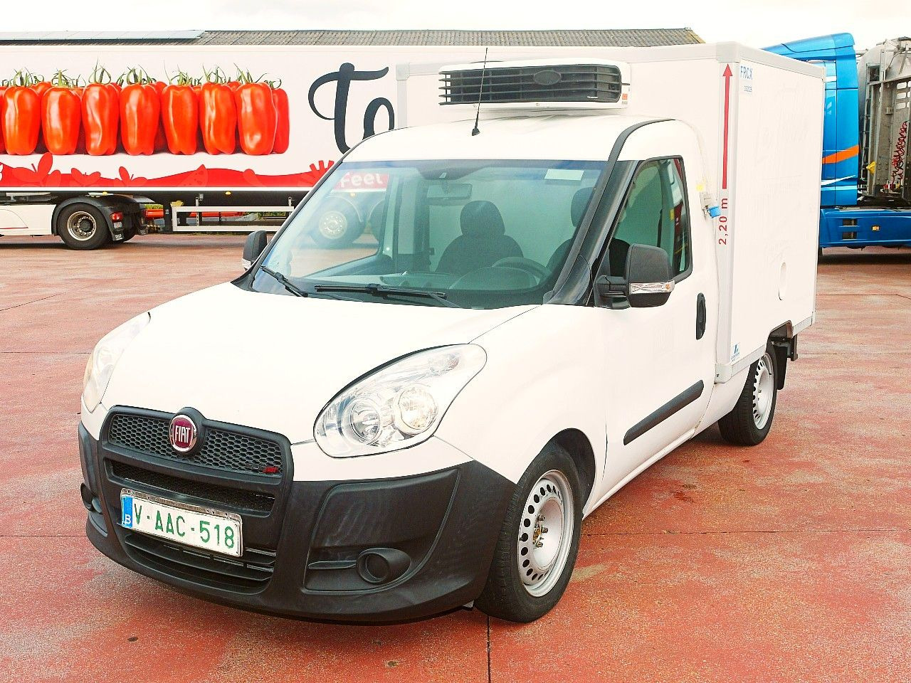 Fiat 1.3 DOBLO KUHLKOFFER RELEC FROD TR22 -20C - Refrigerated van: picture 4 Fiat 1.3 DOBLO KUHLKOFFER RELEC FROD TR22 -20C - Refrigerated van: picture 4
