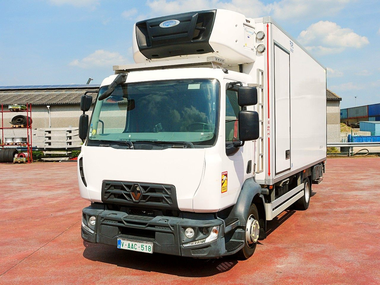 Renault D 10 210 KUHLKOFFER CARRIER SUPRA 1150 MT TOP - Refrigerator truck: picture 5 Renault D 10 210 KUHLKOFFER CARRIER SUPRA 1150 MT TOP - Refrigerator truck: picture 5