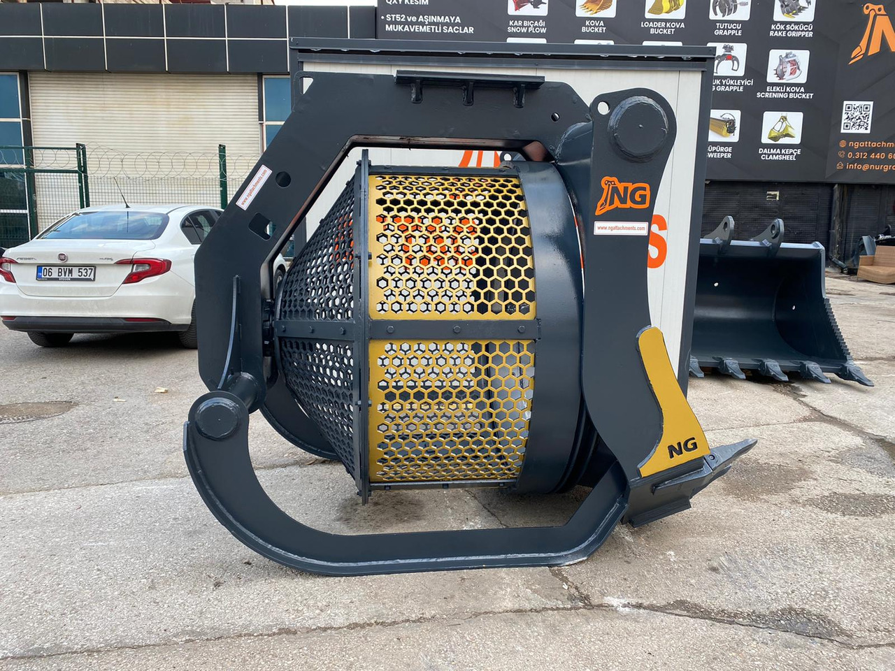 ROTARY SCREENING BUCKET - NG ATTACHMENTS - Bucket for Excavator: picture 5 ROTARY SCREENING BUCKET - NG ATTACHMENTS - Bucket for Excavator: picture 5