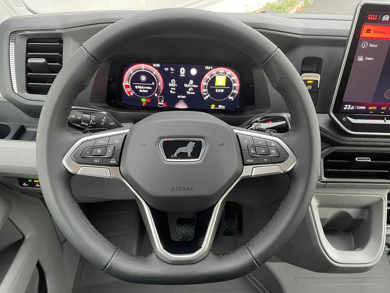 Tipper van, Combi van MAN TGE 3.180 Pritsche KIPPER DOKA LR 4x4 ACC LED: picture 11