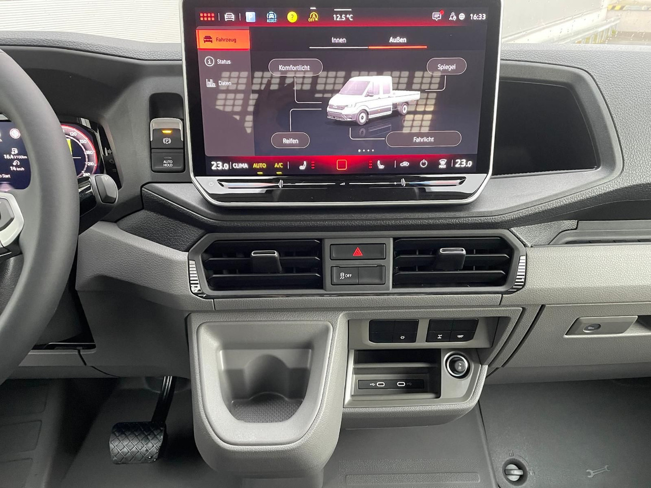 Tipper van, Combi van MAN TGE 3.180 Pritsche KIPPER DOKA LR 4x4 ACC LED: picture 14