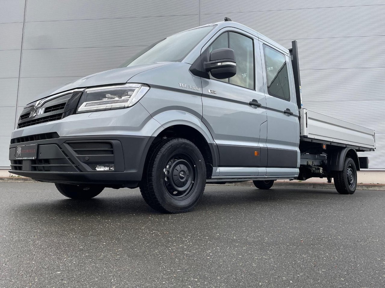 Tipper van, Combi van MAN TGE 3.180 Pritsche KIPPER DOKA LR 4x4 ACC LED: picture 32