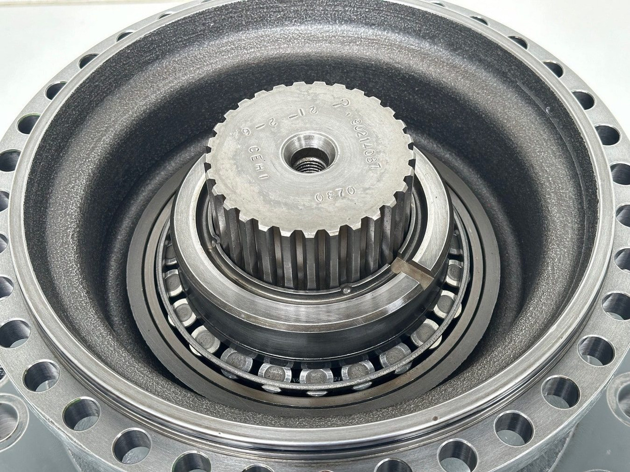 Transmission for Construction machinery Liebherr Abtriebswellengehäuse ID-Nr.90013701 mit Abtriebswelle ID-Nr.90214087.    SAT275A290.  R922 LC-1486. R924 LC-1487.  #0871#0876#: picture 7