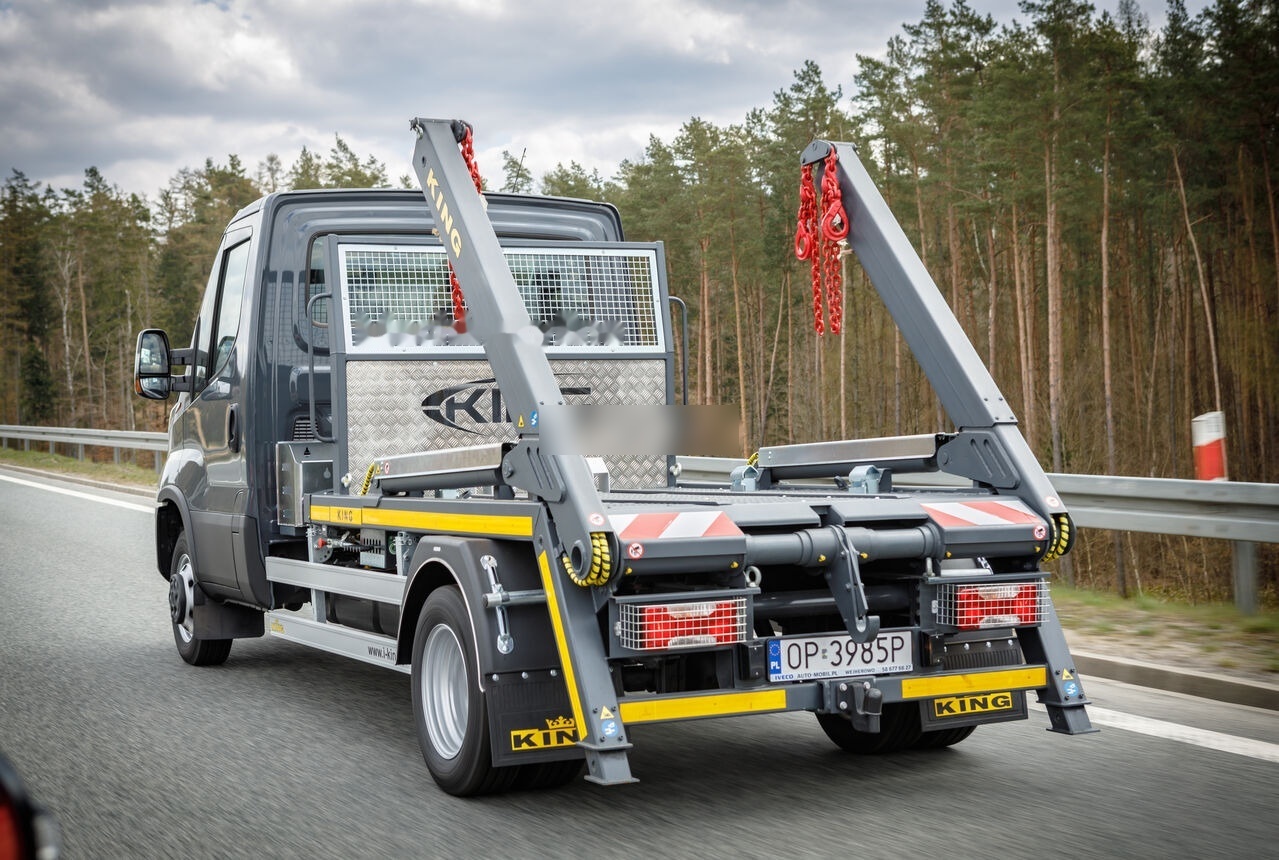 IVECO Daily 70C18 + KING Bramowiec / Skiploader / Absetzkipper - Skip loader truck: picture 2 IVECO Daily 70C18 + KING Bramowiec / Skiploader / Absetzkipper - Skip loader truck: picture 2