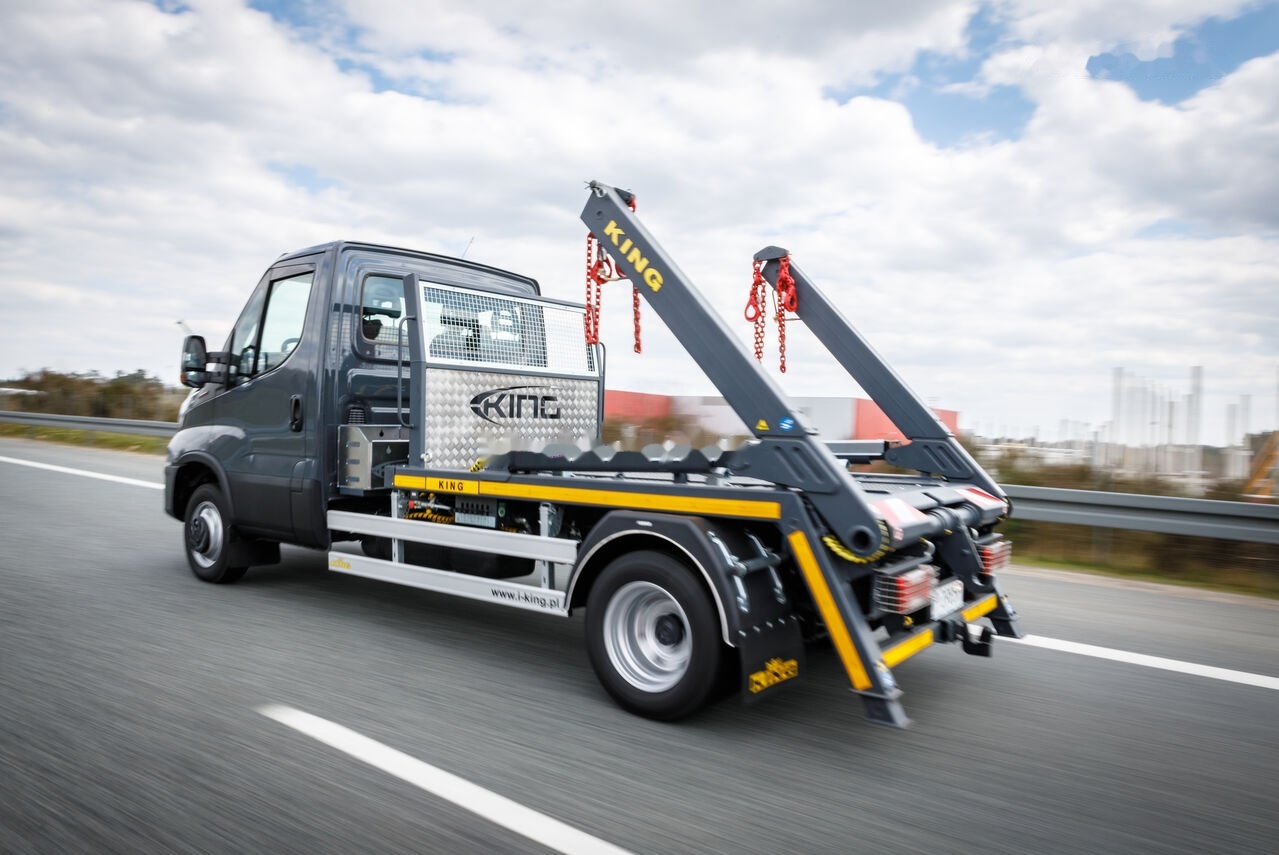 IVECO Daily 70C18 + KING Bramowiec / Skiploader / Absetzkipper - Skip loader truck: picture 3 IVECO Daily 70C18 + KING Bramowiec / Skiploader / Absetzkipper - Skip loader truck: picture 3