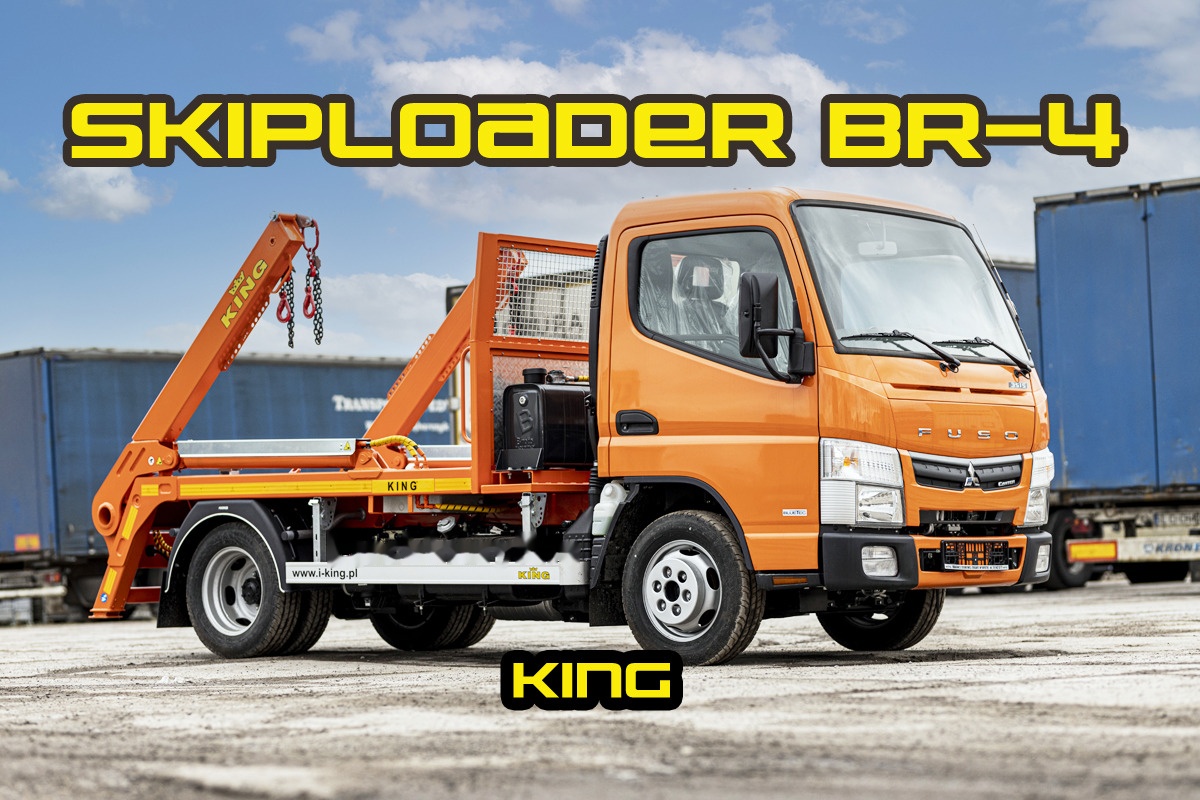 MITSUBISHI Fuso Canter 9C18 - Skip loader truck: picture 5 MITSUBISHI Fuso Canter 9C18 - Skip loader truck: picture 5
