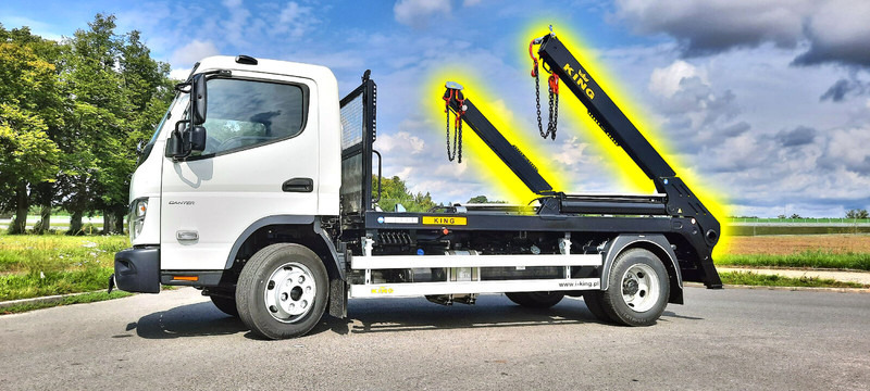 Mitsubishi Fuso 9C18 bramowiec BR6 - Skip loader truck: picture 3 Mitsubishi Fuso 9C18 bramowiec BR6 - Skip loader truck: picture 3