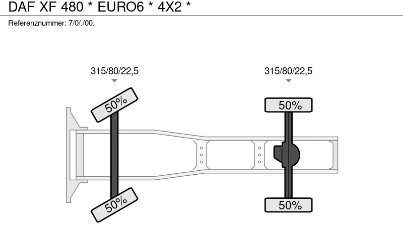 Tractor unit DAF XF 480 * EURO6 * 4X2 *: picture 20 Tractor unit DAF XF 480 * EURO6 * 4X2 *: picture 20
