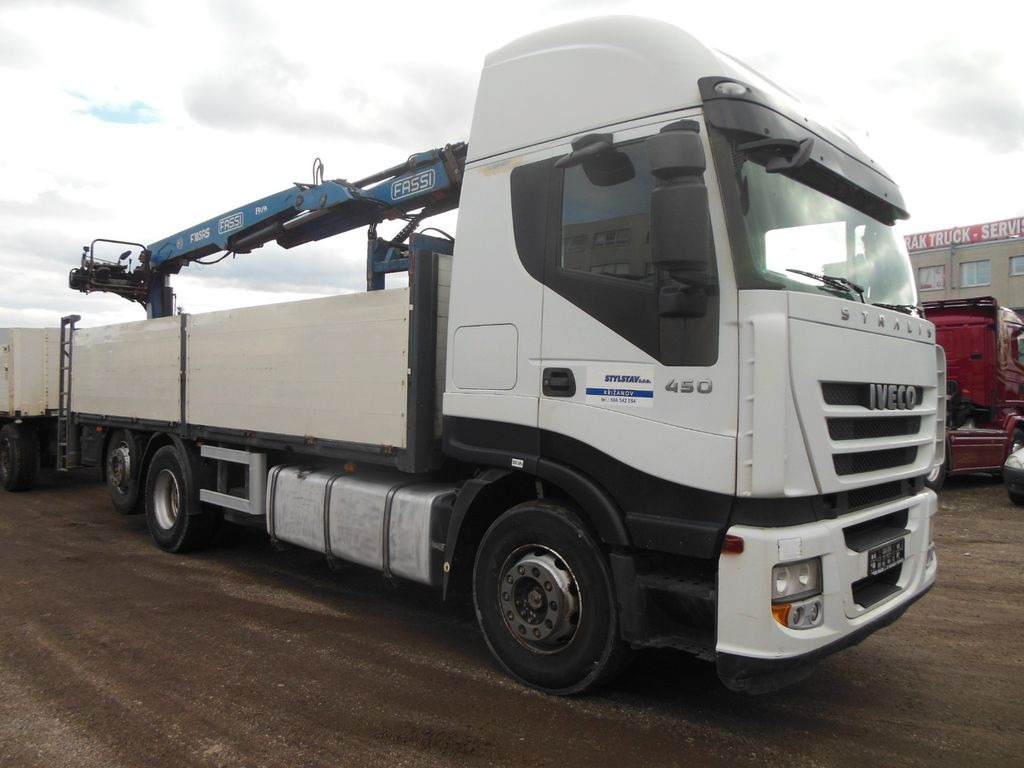 Iveco STRALIS AS 260S45, 6X2, MANUELL, FASSI F185 - Crane truck, Dropside/ Flatbed truck: picture 2 Iveco STRALIS AS 260S45, 6X2, MANUELL, FASSI F185 - Crane truck, Dropside/ Flatbed truck: picture 2