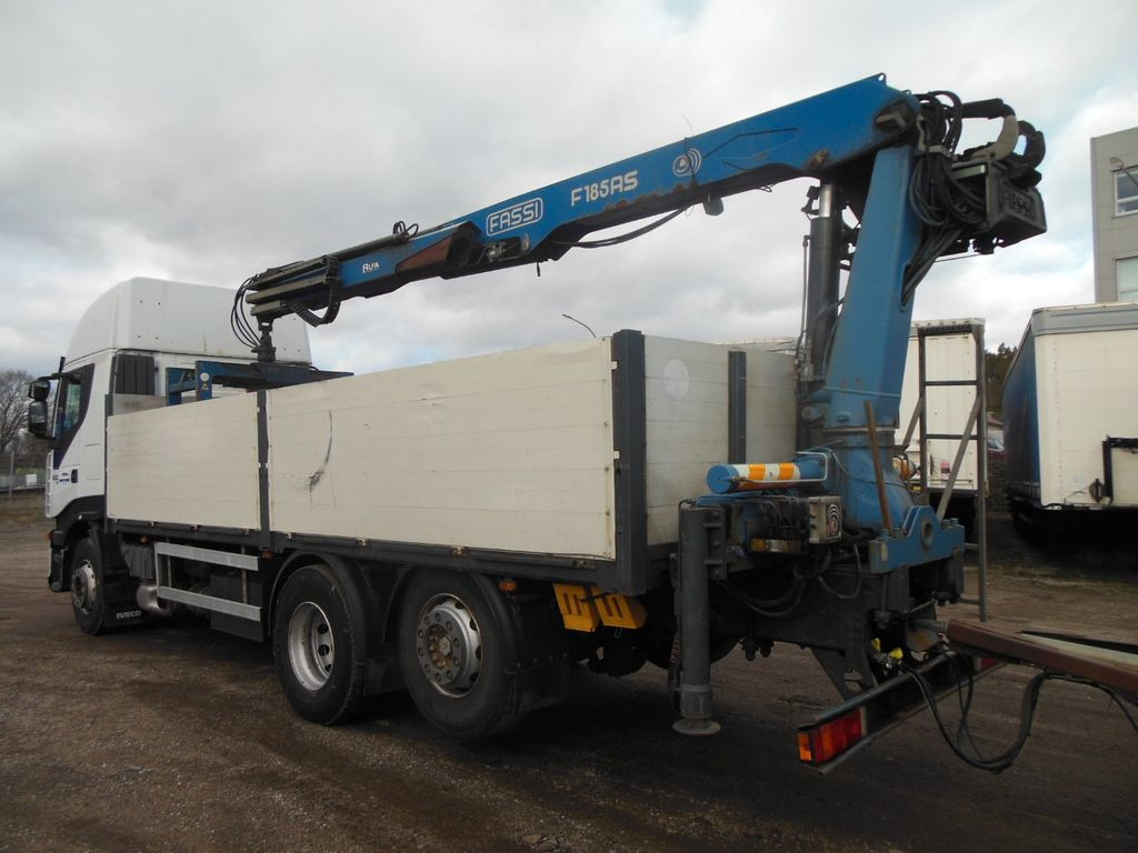 Iveco STRALIS AS 260S45, 6X2, MANUELL, FASSI F185 - Dropside/ Flatbed truck, Crane truck: picture 4 Iveco STRALIS AS 260S45, 6X2, MANUELL, FASSI F185 - Dropside/ Flatbed truck, Crane truck: picture 4