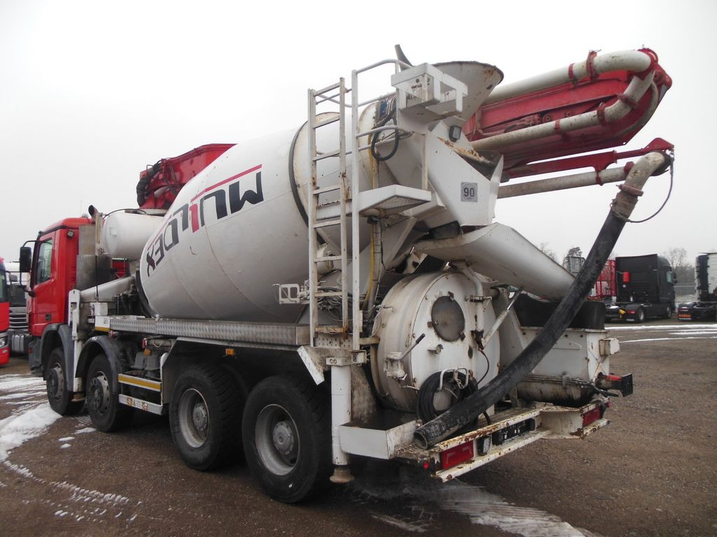 Mercedes-Benz ACTROS 3241, LIEBHERR 7m3, PUMPE PUTZMEISTER 24m - Concrete pump truck: picture 4 Mercedes-Benz ACTROS 3241, LIEBHERR 7m3, PUMPE PUTZMEISTER 24m - Concrete pump truck: picture 4