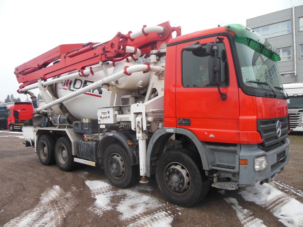 Mercedes-Benz ACTROS 3241, LIEBHERR 7m3, PUMPE PUTZMEISTER 24m - Concrete mixer truck: picture 1 Mercedes-Benz ACTROS 3241, LIEBHERR 7m3, PUMPE PUTZMEISTER 24m - Concrete mixer truck: picture 1