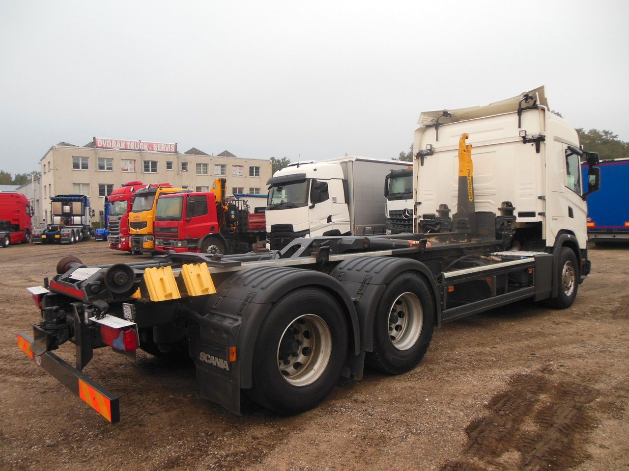 Scania G500, 6X4, VOLL LUFT, PALFINGER T20 - Hook lift truck: picture 3 Scania G500, 6X4, VOLL LUFT, PALFINGER T20 - Hook lift truck: picture 3