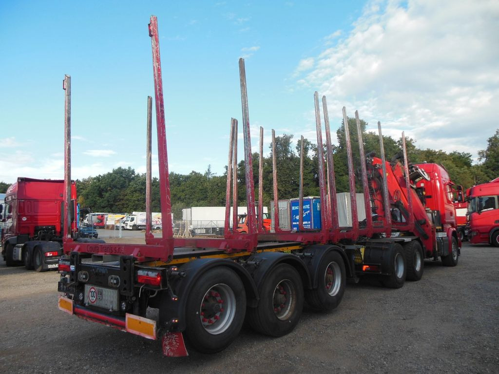 Scania R450,6X4, KRAN, EPSILON 170 + UMIKOV TELESKOP - Timber truck, Crane truck: picture 3 Scania R450,6X4, KRAN, EPSILON 170 + UMIKOV TELESKOP - Timber truck, Crane truck: picture 3