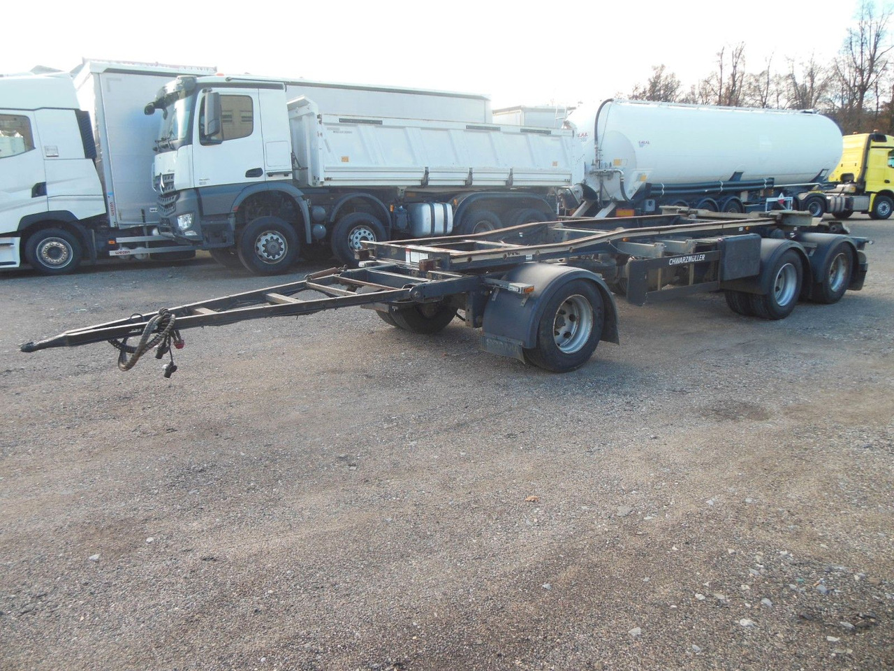 Schwarzmüller AD-BDF 3/ZJ, 3 ACHSE, ABROLL, BPW - Roll-off/ Skip trailer: picture 2 Schwarzmüller AD-BDF 3/ZJ, 3 ACHSE, ABROLL, BPW - Roll-off/ Skip trailer: picture 2