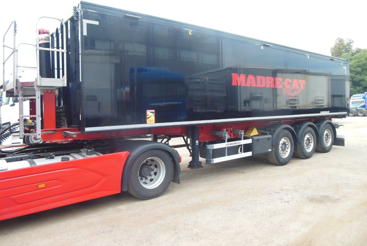 Schwarzmüller SK, 50M3, SAF, ALU FELGEN, WIE NEUE - Tipper semi-trailer: picture 1 Schwarzmüller SK, 50M3, SAF, ALU FELGEN, WIE NEUE - Tipper semi-trailer: picture 1
