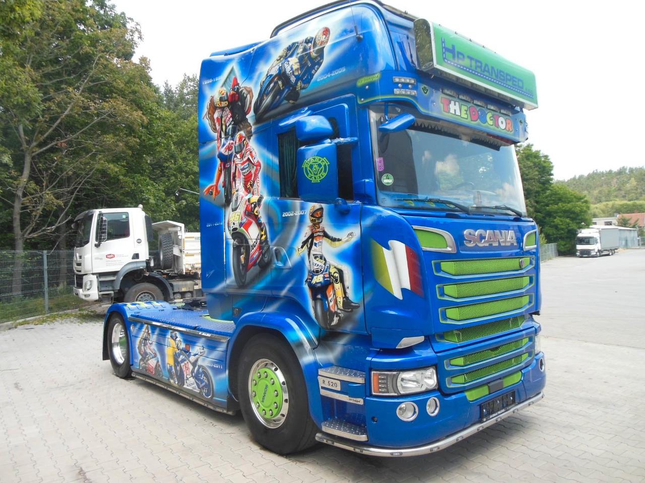 Scania R520, V8, ROSSI, LEDER, TOP!!! Scania R520, V8, ROSSI, LEDER, TOP!!! - Tractor unit: picture 2 Scania R520, V8, ROSSI, LEDER, TOP!!! Scania R520, V8, ROSSI, LEDER, TOP!!! - Tractor unit: picture 2