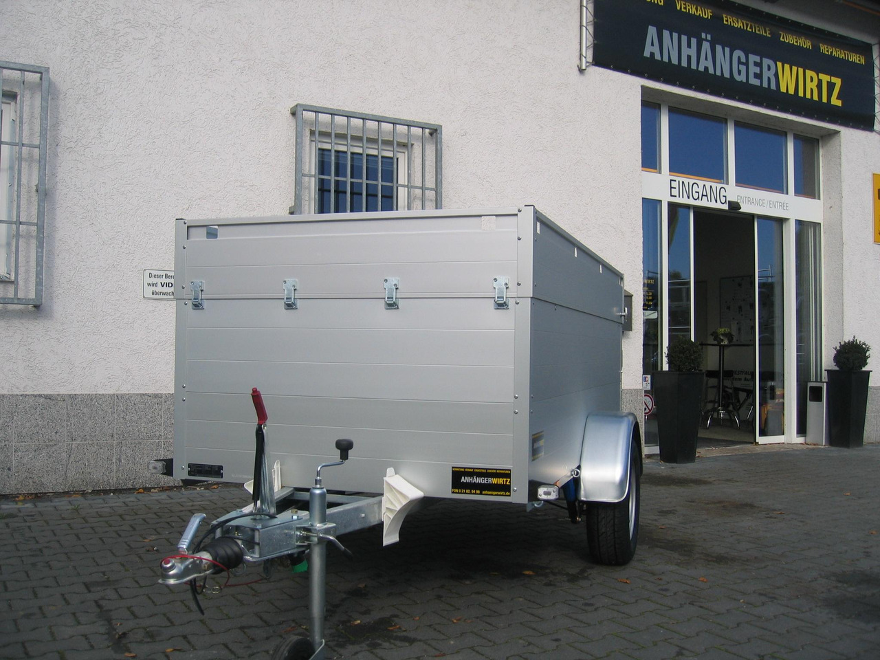 ALUBOXX Deckelanhänger GTB 1200 VT1 251x126x83cm (S) 1160kg Januar Aktion - Car trailer: picture 2 ALUBOXX Deckelanhänger GTB 1200 VT1 251x126x83cm (S) 1160kg Januar Aktion - Car trailer: picture 2