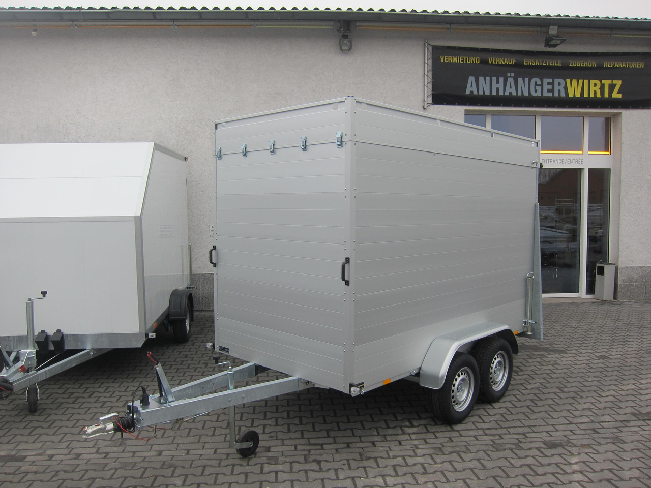 ALUBOXX Deckelanhänger GTT 2500 VT4 301x151x188cm Heckrampe (M) 2500kg order online Aktion - Closed box trailer: picture 5 ALUBOXX Deckelanhänger GTT 2500 VT4 301x151x188cm Heckrampe (M) 2500kg order online Aktion - Closed box trailer: picture 5