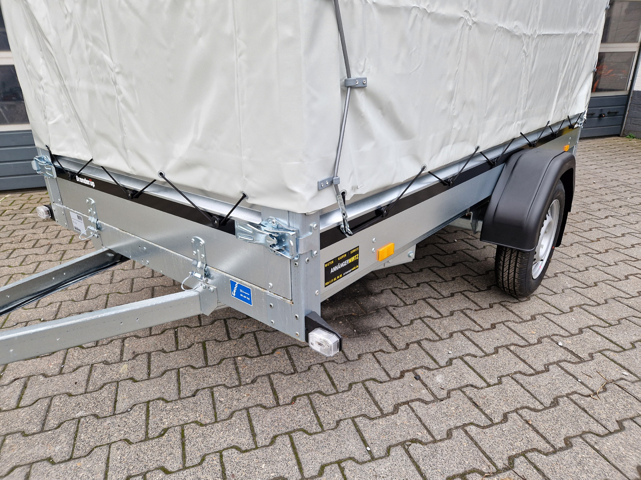 Car trailer Brenderup 2270S UB 750 270x128x100cm Hochplane (S) 750kg: picture 11