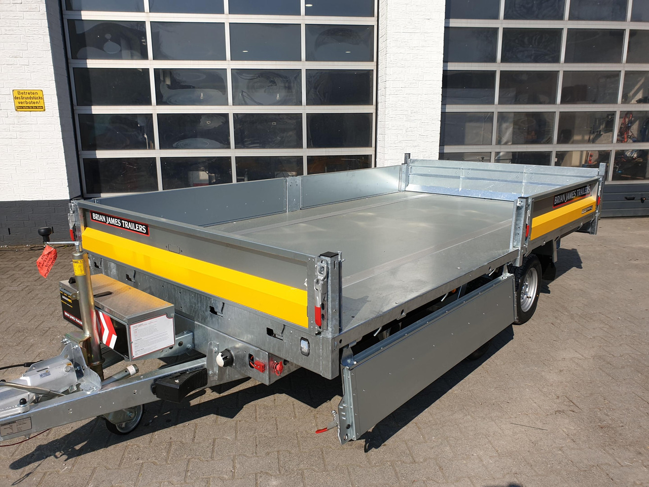Brian James Trailer CarGO Tipper 2 elektrisch 360x195x30cm Pendelklappe Tandem niedrig 12" 3500kg os - Tipper trailer: picture 5 Brian James Trailer CarGO Tipper 2 elektrisch 360x195x30cm Pendelklappe Tandem niedrig 12" 3500kg os - Tipper trailer: picture 5
