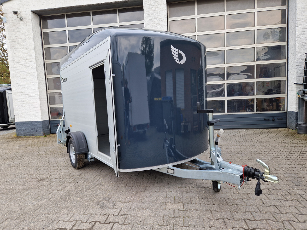 Cargo Roadster 400 312x164x184cm Alu Poly darkgrey Aluboden Seitentür 1300kg Pullman 100 km/H Abverk - Car trailer: picture 4 Cargo Roadster 400 312x164x184cm Alu Poly darkgrey Aluboden Seitentür 1300kg Pullman 100 km/H Abverk - Car trailer: picture 4