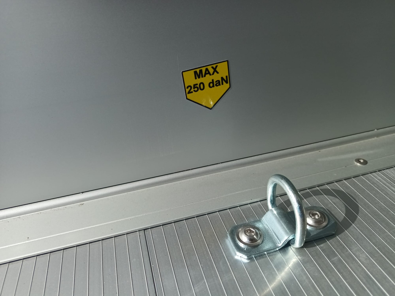 Car trailer Cargo Roadster 700 375x180x200cm Alu Poly black Pullman 100km/H 2600kg Modell 2025: picture 12