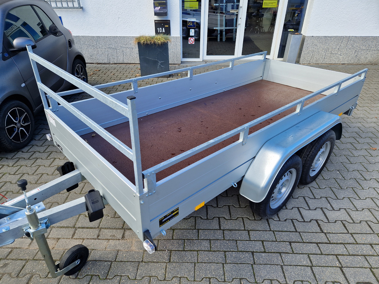 GTT 2000 R 301x126 Aluliner Reling H Gestell 2000kg AKTION - Dropside/ Flatbed trailer: picture 5 GTT 2000 R 301x126 Aluliner Reling H Gestell 2000kg AKTION - Dropside/ Flatbed trailer: picture 5