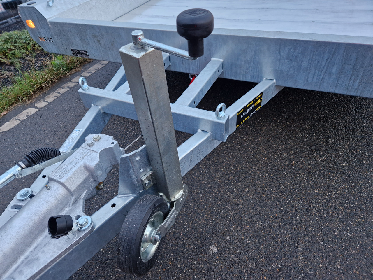 Plant trailer HULCO TERRAX Aluboden 469x195x27cm Heckrampe 150cm Tridem 3500kg (XXL): picture 15 Plant trailer HULCO TERRAX Aluboden 469x195x27cm Heckrampe 150cm Tridem 3500kg (XXL): picture 15